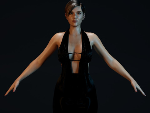 Scarlett Johansson Model 3D
