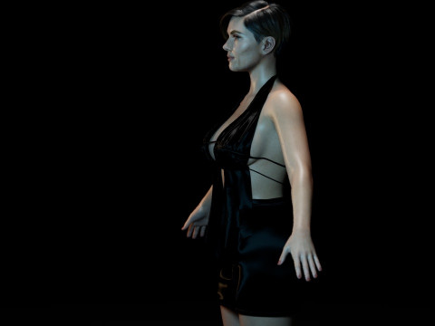 Scarlett Johansson Model 3D