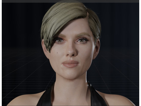 Scarlett Johansson Model 3D