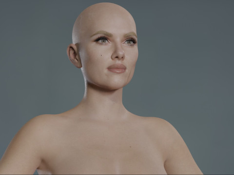 Scarlett Johansson Model 3D