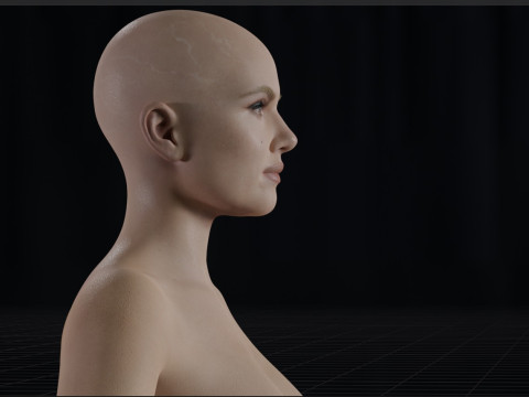 Scarlett Johansson Model 3D