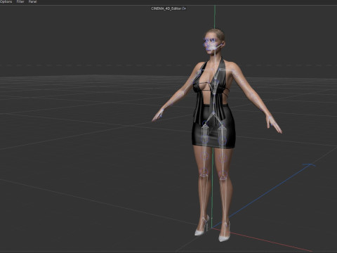 Scarlett Johansson Model 3D