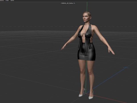 Scarlett Johansson Model 3D