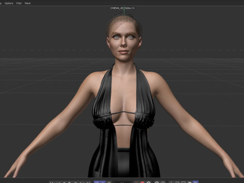 Scarlett Johansson Model 3D