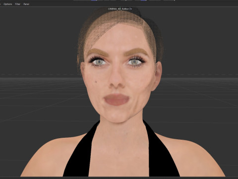Scarlett Johansson Model 3D