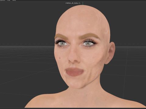 Scarlett Johansson Model 3D