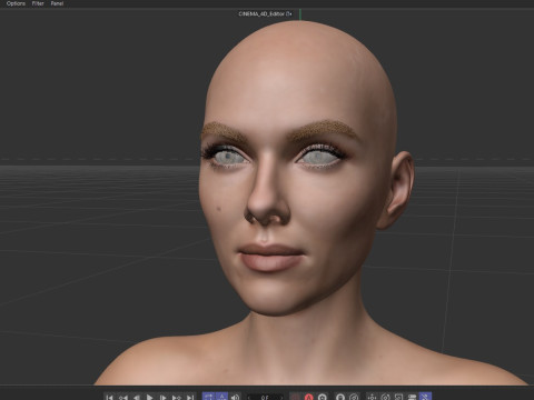Scarlett Johansson Model 3D