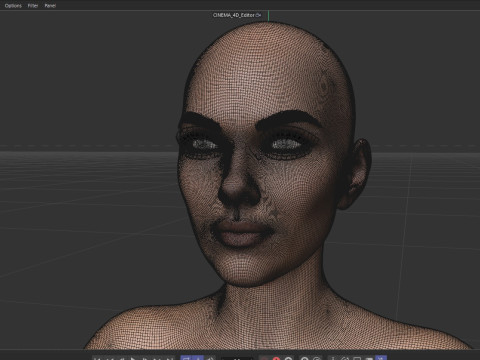 Scarlett Johansson Model 3D