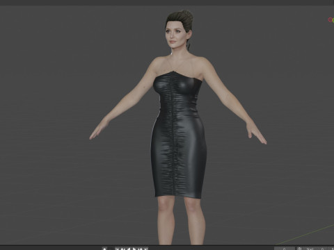 Elizabeth Olsen Modèle 3D