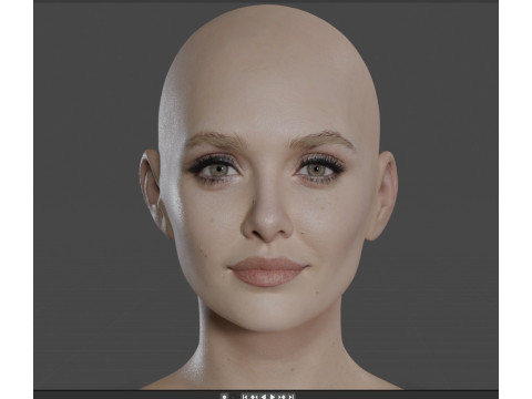 Elizabeth Olsen Modèle 3D
