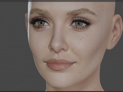 Elizabeth Olsen Modèle 3D