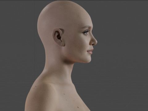Elizabeth Olsen Modèle 3D