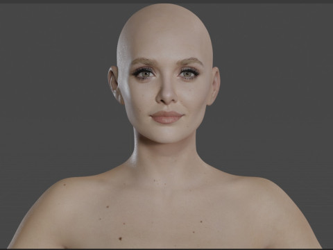 Elizabeth Olsen Modèle 3D
