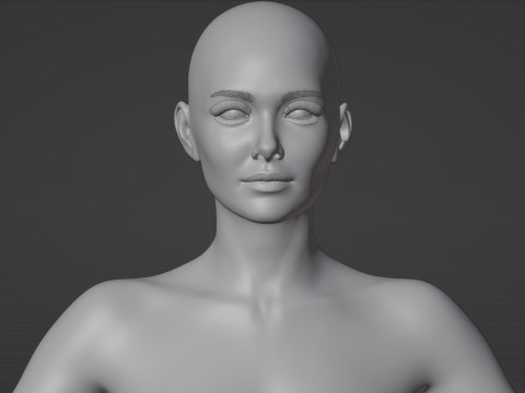 Elizabeth Olsen Modèle 3D