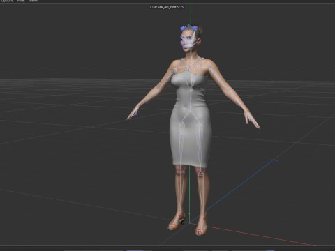 Elizabeth Olsen Modèle 3D