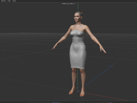 Elizabeth Olsen Modèle 3D