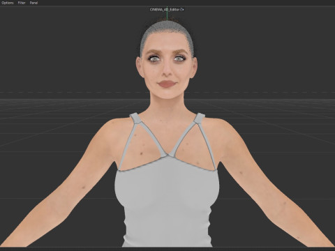 Elizabeth Olsen Modèle 3D