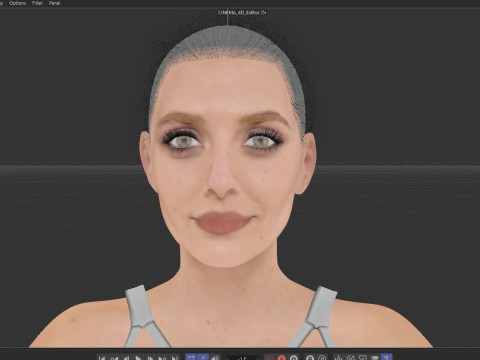 Elizabeth Olsen Modèle 3D