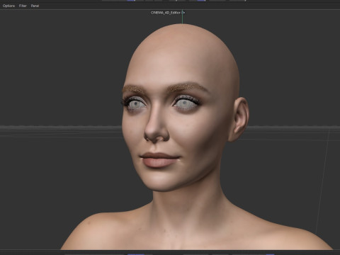 Elizabeth Olsen Modèle 3D