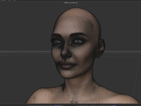 Elizabeth Olsen Modèle 3D