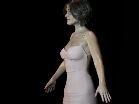 Sophie Marceau 3D 模型