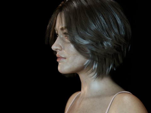 Sophie Marceau 3D 模型