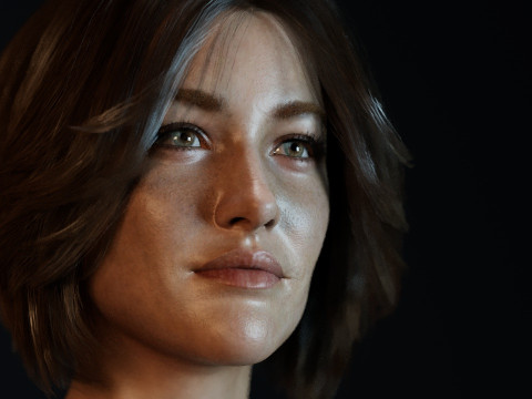 Sophie Marceau 3D 模型