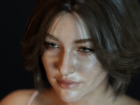 Sophie Marceau 3D 模型