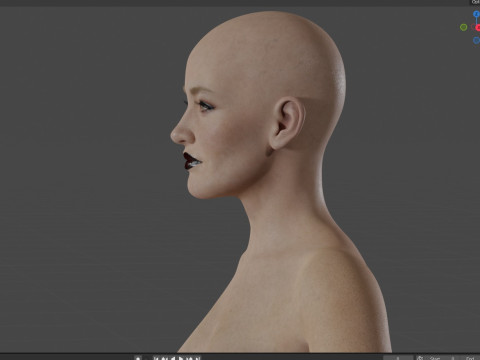 Sophie Marceau 3D 模型
