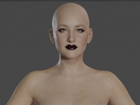 Sophie Marceau 3D 模型