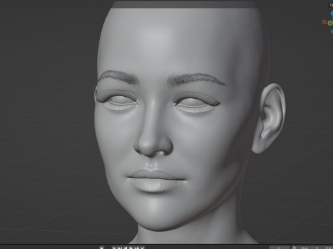Sophie Marceau 3D 模型