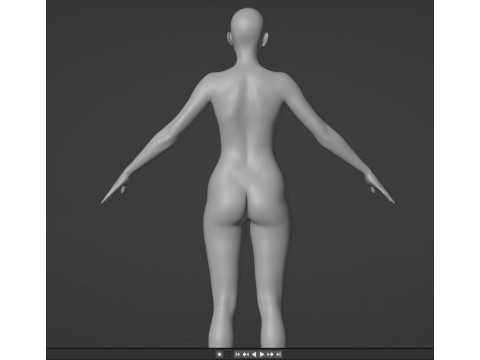 Sophie Marceau 3D 模型