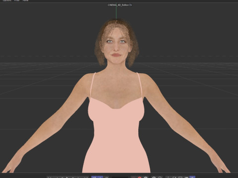 Sophie Marceau 3D 模型