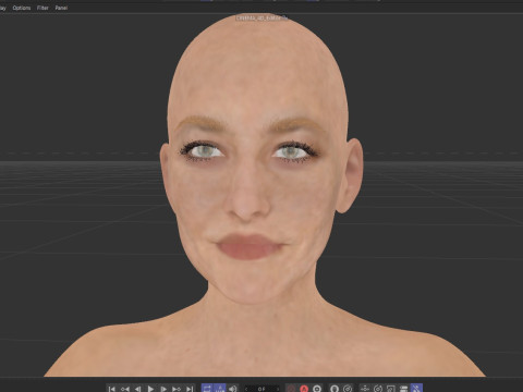 Sophie Marceau 3D 模型