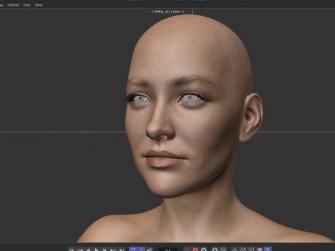 Sophie Marceau 3D 模型