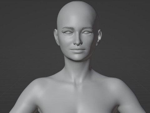Penelope Cruz 3D Model