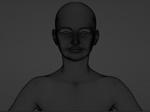 Penelope Cruz 3D Model