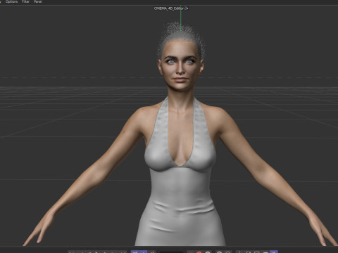 Penelope Cruz 3D Model