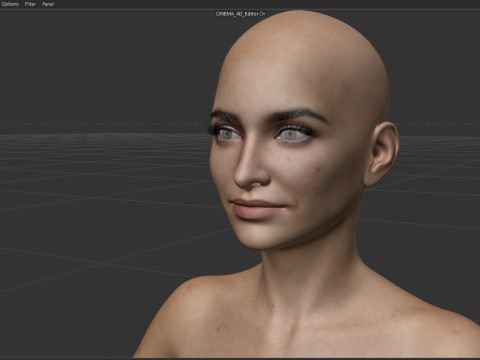 Penelope Cruz 3D Model