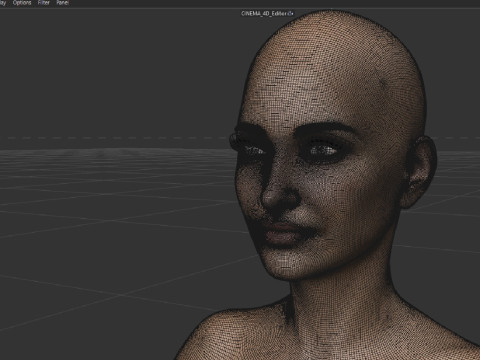 Penelope Cruz 3D Model