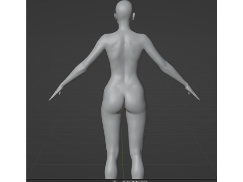 Salma Hayek Model 3D
