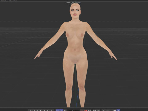 Salma Hayek Model 3D