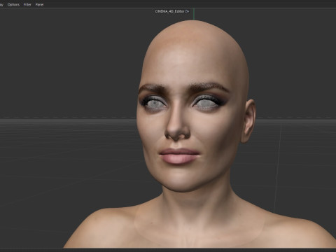 Salma Hayek Model 3D