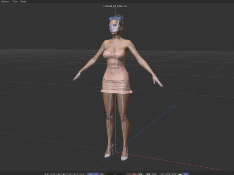 Jessica Alba 3D Model