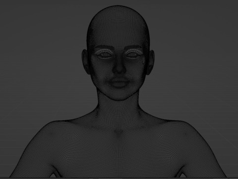 Jessica Alba 3D Model