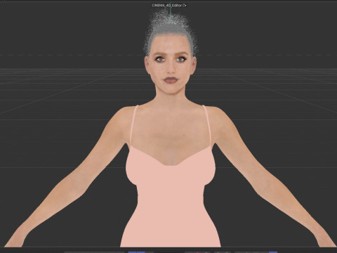 Jessica Alba 3D Model