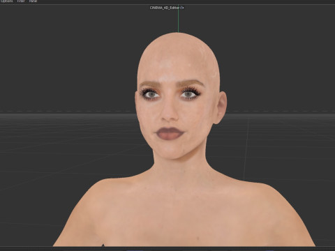 Jessica Alba 3D Model