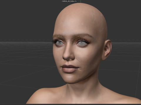 Jessica Alba 3D Model