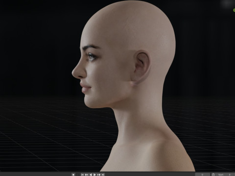Anne Hathaway Modelo 3D