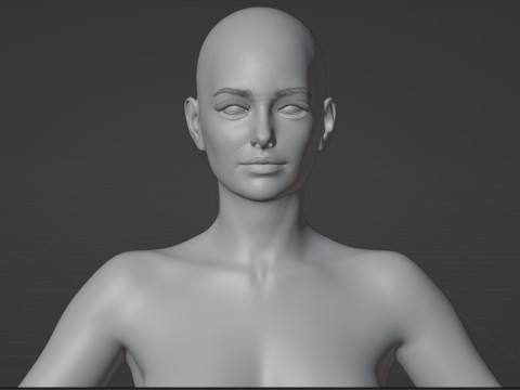 Anne Hathaway Modelo 3D